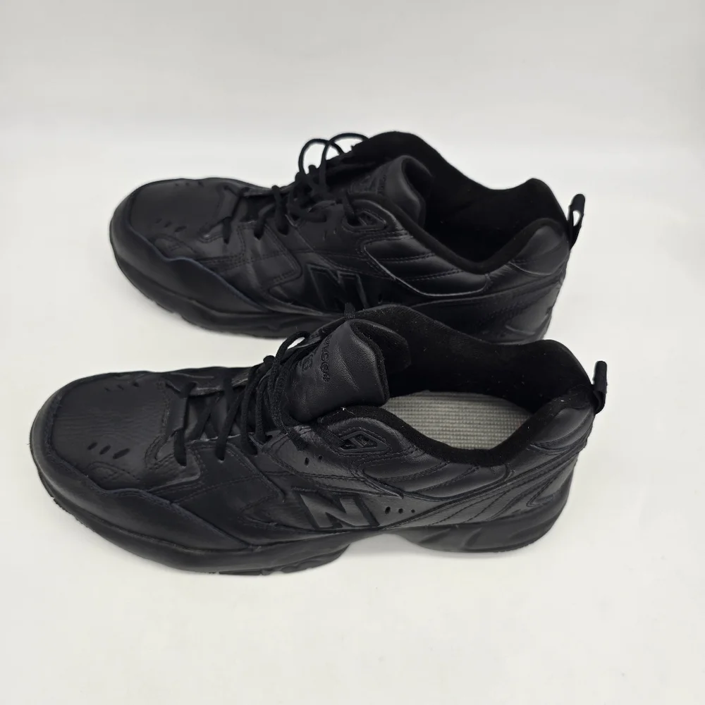New Balance Shoes Men's 8.5 4E Wide 608v5 All Black Cross-Trainer Sneakers